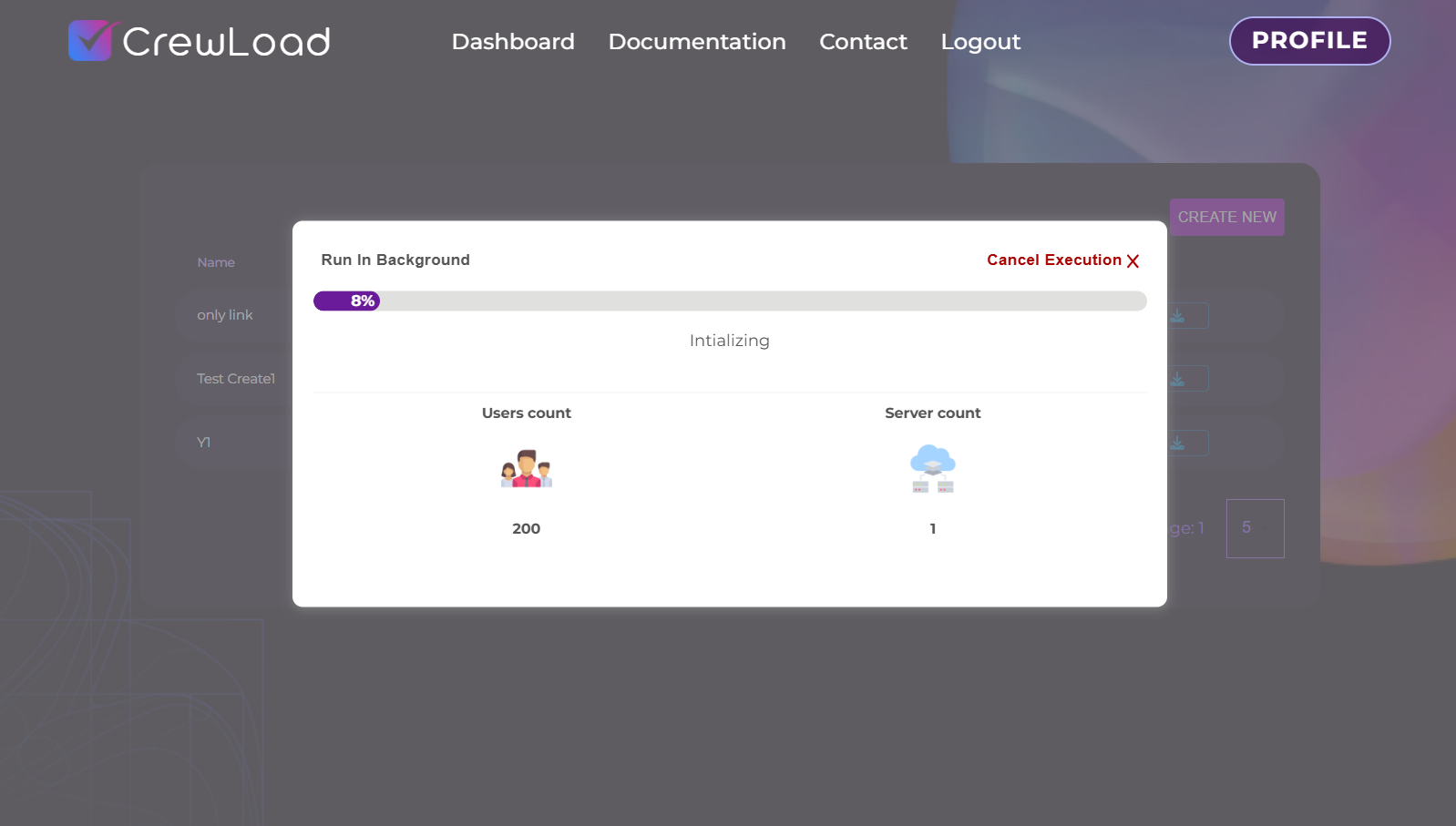 Initializing Process